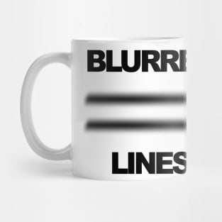 Blurred lines Mug